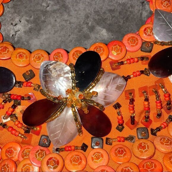 POMME d'orenge orange mini shell bag - Picture 6 of 15